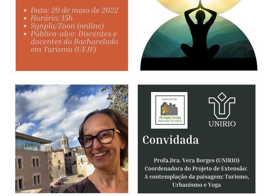 Prática  de Yoga, 20 de maio (sexta-feira), às 15h