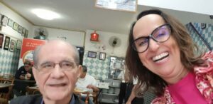 Com meu querido Mestre Orlando de Barros