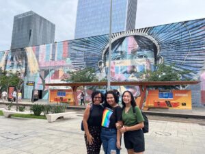 Passeio com a amiga Cristiane Martins e filhas pelo centro do Rio de Janeiro com destaque para Cais do Valongo, Museu do Amanhã e adjacências em 19 de dezembro (segunda-feira). Experiência importante!!!