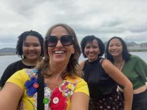 Passeio com a amiga Cristiane Martins e filhas pelo centro do Rio de Janeiro com destaque para Cais do Valongo, Museu do Amanhã e adjacências em 19 de dezembro (segunda-feira). Experiência importante!!!