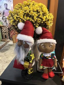 Clima de Natal nas cores da África