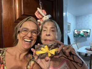 Nos afetos com a vizinha - Páscoa 2023